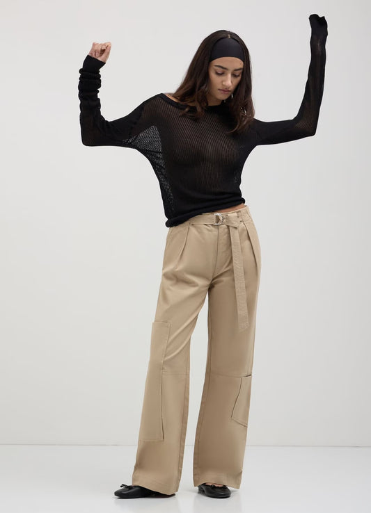 Pantalón Palazzo Plisado de Mujer – Elegancia y Comodidad