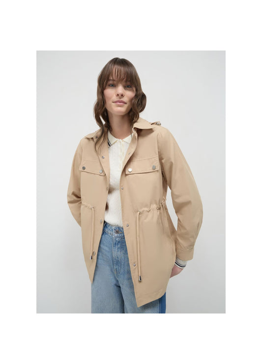 Chaqueta Safari con Capucha para Mujer – Funcionalidad y Estilo Casual