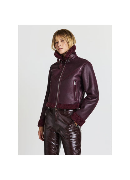 Chaqueta de Borreguillo Sintético para Mujer – Estilo Urbano con Comodidad