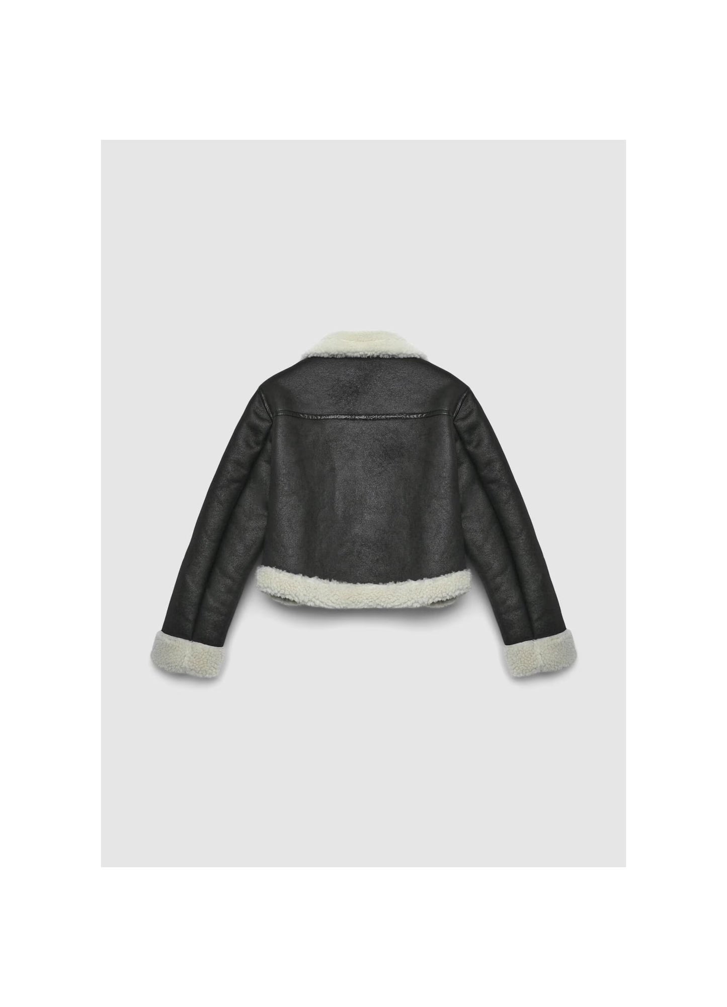 Chaqueta de Borreguillo Sintético para Mujer – Estilo Urbano con Comodidad