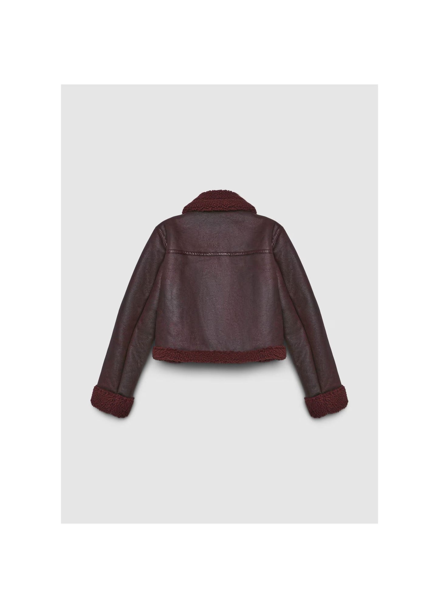 Chaqueta de Borreguillo Sintético para Mujer – Estilo Urbano con Comodidad