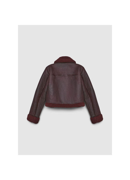 Chaqueta de Borreguillo Sintético para Mujer – Estilo Urbano con Comodidad