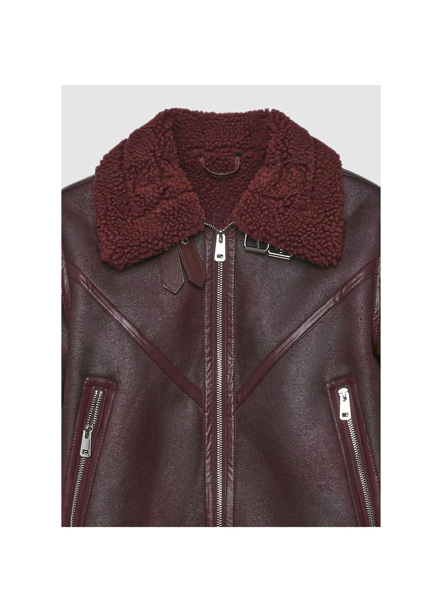 Chaqueta de Borreguillo Sintético para Mujer – Estilo Urbano con Comodidad