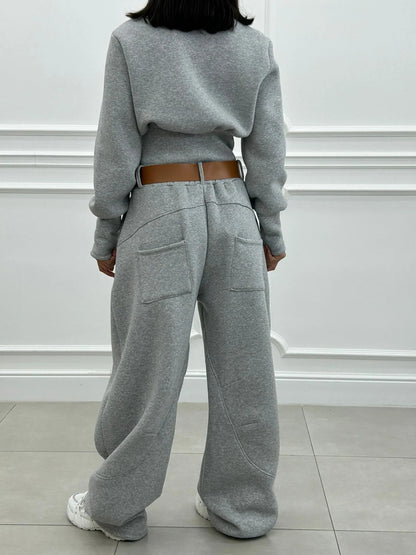 Conjunto Chándal Camisa con Ecopiel